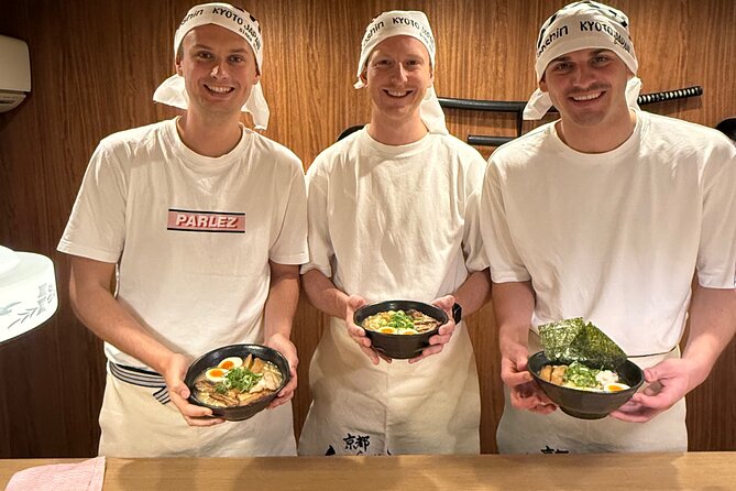 Kyoto Ramen Spoon Painting & Michelin Cooking Class - The listed Kyoto temple stops need clarification