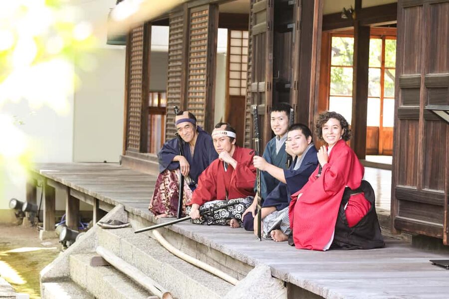 Kyoto: Samurai Sword & Kimono Action Filming Experience - A temple dojo becomes your samurai film set