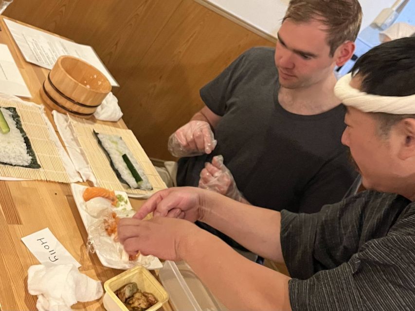 Kyoto: Sushi Making Class with Sushi Chef - Making Maki With a Special Tool