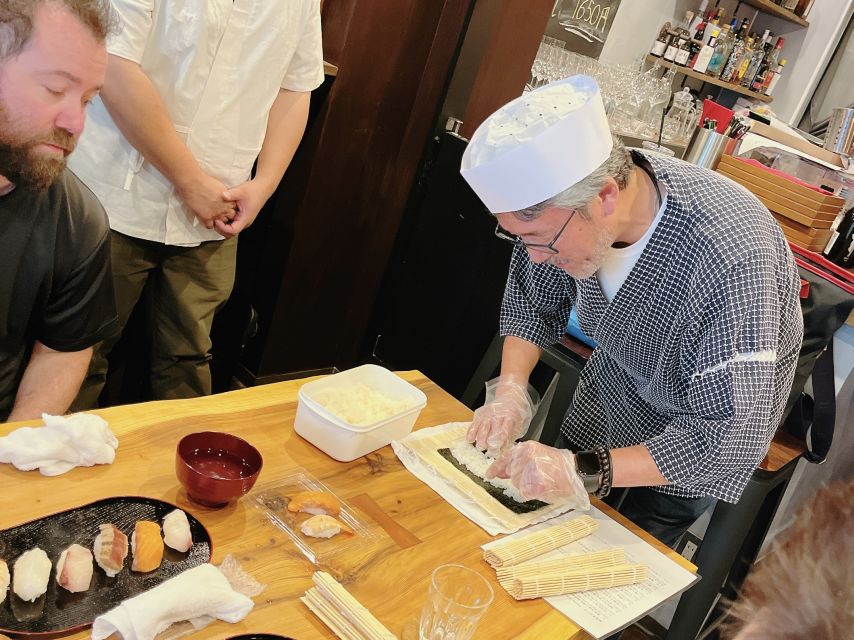 Kyoto: Sushi Making Class with Sushi Chef - A Patient Chef Makes the Difference