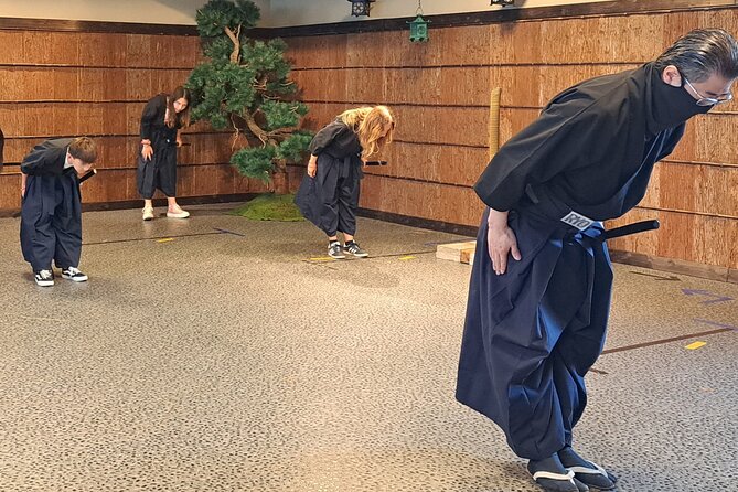 Kyoto Sword Experience - includes Museum Ticket/Ninja Experience - The sword-fight portion and an important legal change