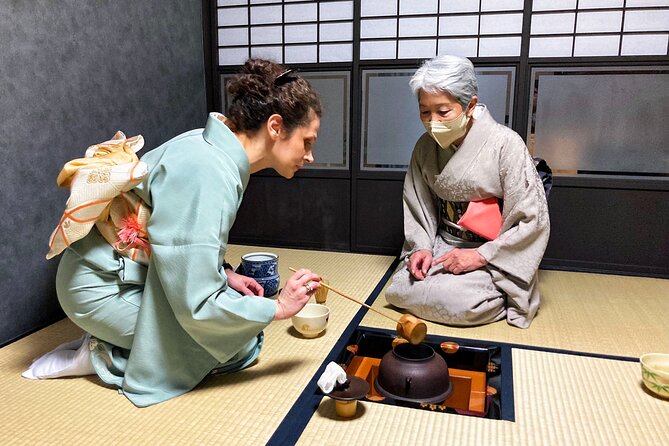 KYOTO Tea Ceremony with kimono near by Imamiya Jinjya Shrine - Who should book this Kyoto experience