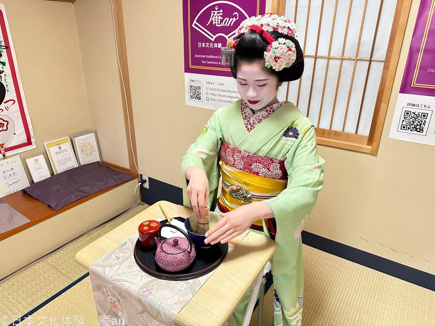 Kyoto: Tea Ceremony with Maiko Premium - Key points at a glance