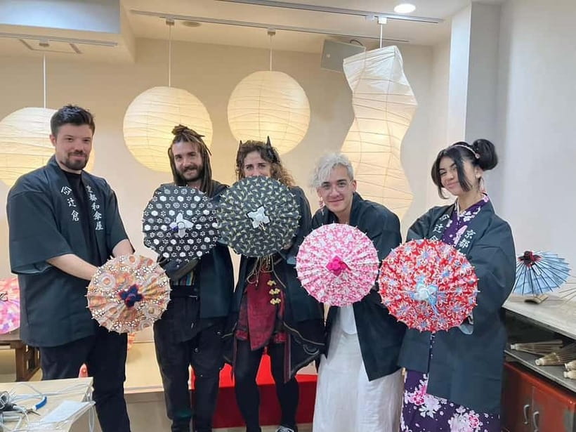 Kyoto: Traditional Mini Umbrella Making Workshop - Key points at a glance