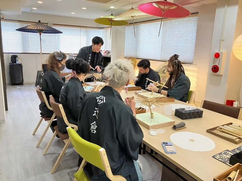 Kyoto: Traditional Mini Umbrella Making Workshop - The small drawbacks to keep in mind