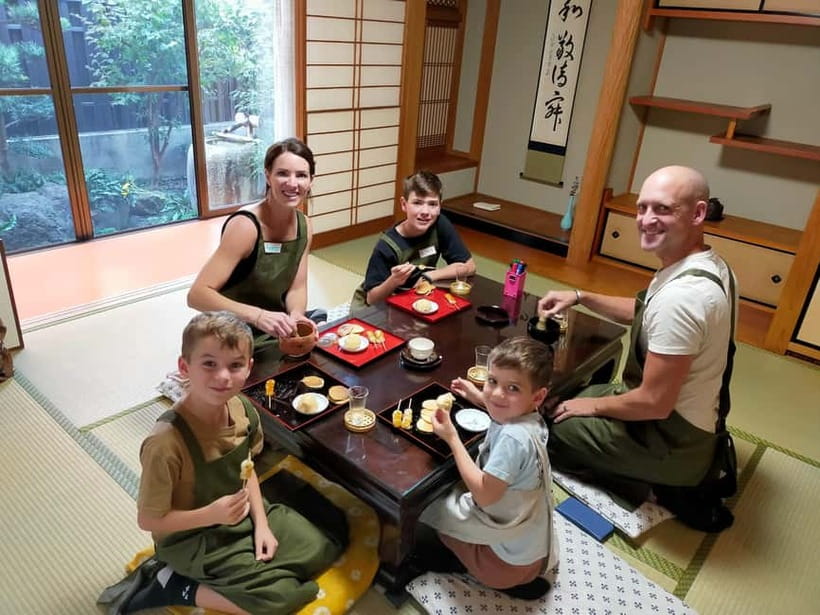 Kyoto: Wagashi (Japanese sweets) Cooking near Fushimiinari - What the $84 price gets you