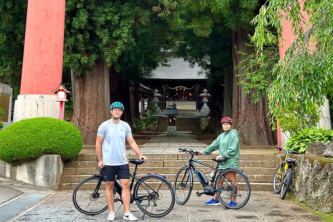 Lake Kawaguchi Explorer: E-Bike Guided Tour - Crossing Lake Kawaguchi Ohashi Bridge