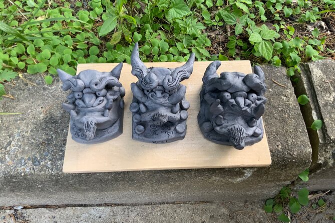 Let's make only one original onigawara in the world - Turning a lump of clay into a guardian
