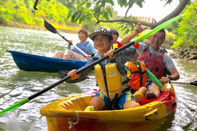 Mangrove kayaking to enjoy nature in Okinawa - Check-in, changing, and the first paddle strokes
