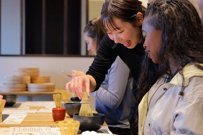 Matcha Making Class in Osaka with Authentic Japanese Sweets Set - The Japanese sweets are part of the lesson