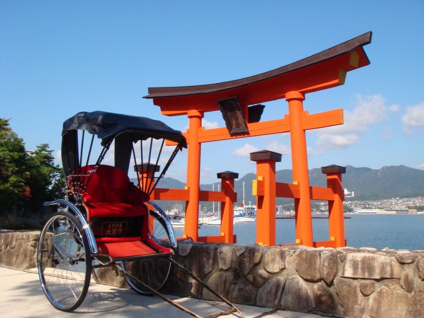 Miyajima: Private Rickshaw Tour to Itsukushima Shrine - Starting outside Miyajima Ferry Terminal
