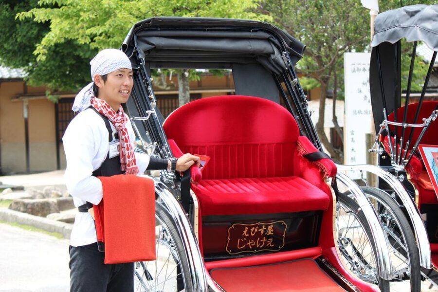 Miyajima: Private Rickshaw Tour to Itsukushima Shrine - Taking the 190-minute scenic route