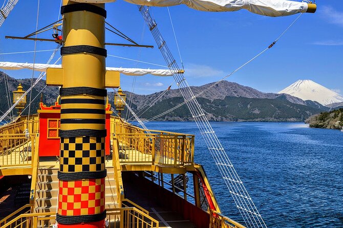 Mt Fuji and Hakone 1-Day Bus Tour Return by Bus - A short cruise on Lake Ashi