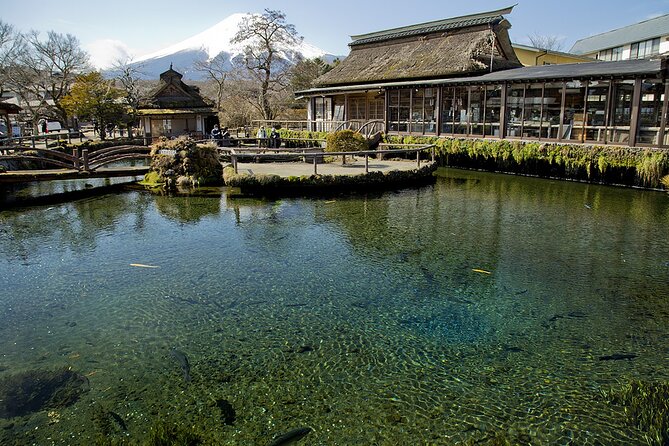 Mt FUJI Day Tour with Private Car and English Speaking Guide - Chureito Pagoda gives you the classic Fuji frame