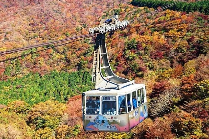 Mt Fuji & Hakone Cruise, Drum Show Bullet Train 1 Day from Tokyo - Riding the Komagatake Ropeway to the summit