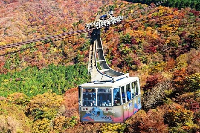 Mt Fuji & Hakone Cruise, Drum Show Bus 1 Day from Tokyo - Mt. Komagatake Ropeway and Mototsumiya Shrine