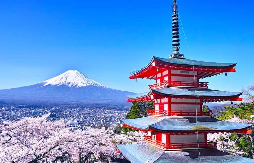 Mt Fuji Top 5 Spots Day Tour: Arakurayama Park,Oshino Hakkai - Hikawa Clock Shop and Fujiyoshida’s quiet street view