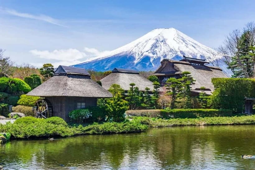 Mt Fuji Top 5 Spots Day Tour: Arakurayama Park,Oshino Hakkai - Returning to Tokyo with traffic in mind