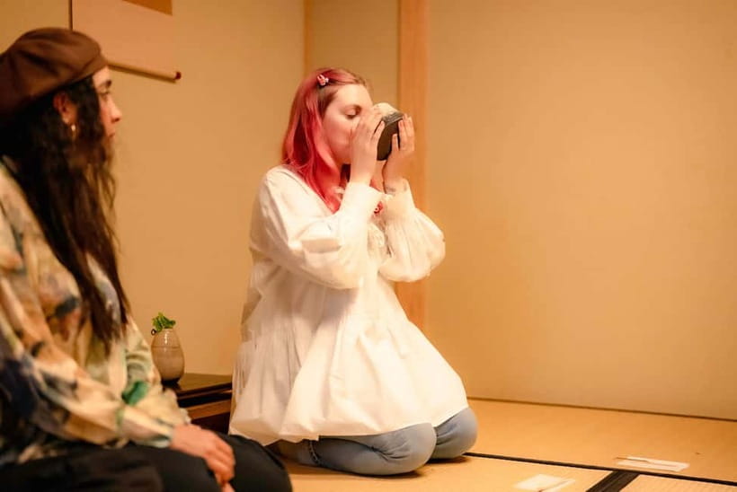 Nara:Authentic Tea Ceremony(Max 5 ppl) -Master Matcha Making - Balancing matcha with seasonal wagashi