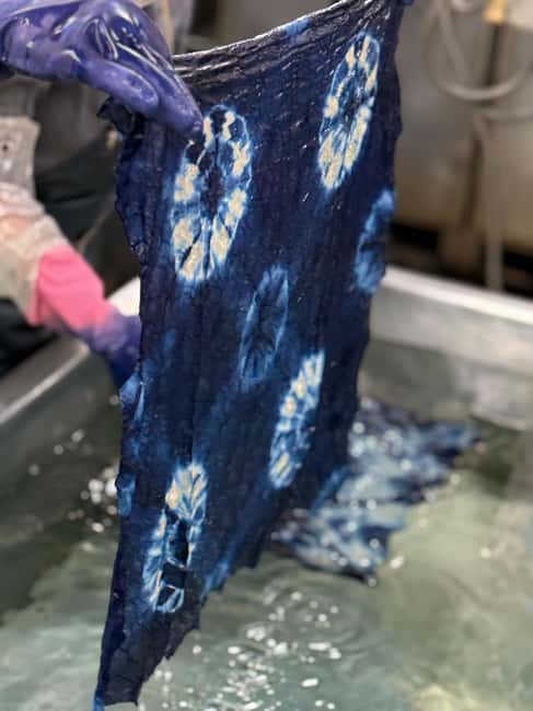 Natural Indigo Dyeing with Local Masters (Private Atelier) - What the $95 price really covers