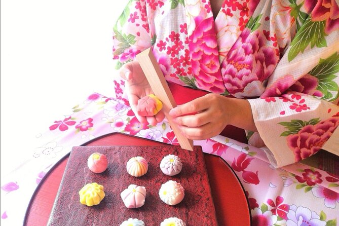Nerikiri and Matcha Making Class in Kyoto - Starting with prepared nerikiri dough