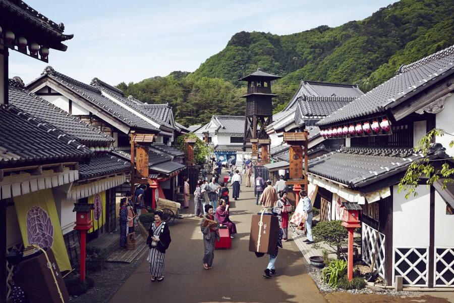 Nikko: Edo Wonderland Edomura Cultural Theme Park Ticket - Entering a mountain town from the Edo period