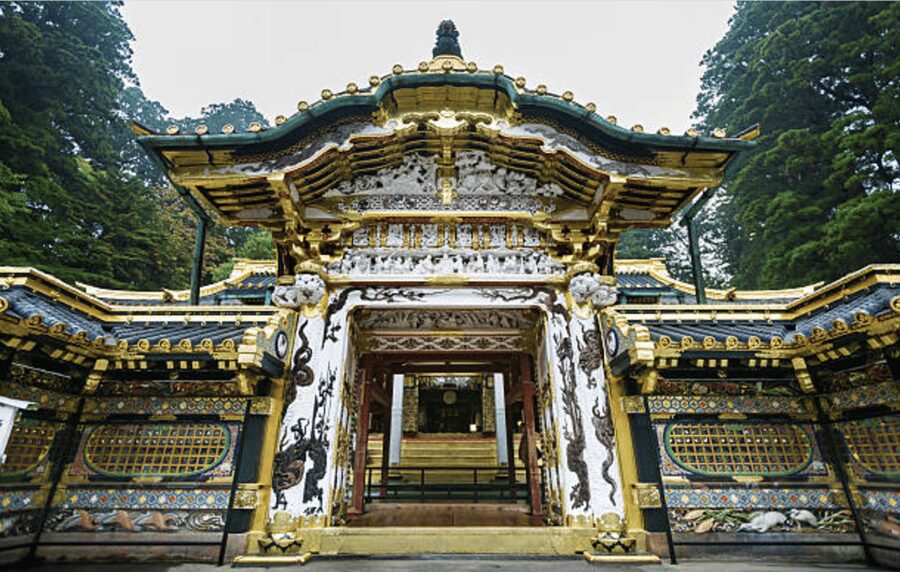 Nikko Private Custom Tour with Local Guide - Reading the carvings at Yomeimon Gate