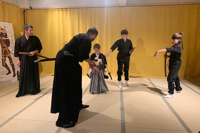 Ninja Experience (Family Friendly) at Samurai Ninja Museum TOKYO - Ninja stars, darts, and supervised training