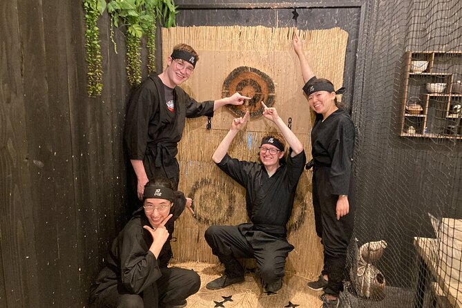 Ninja Experience in Takayama - Basic Course - Blowpipe practice and the feel of ninja training