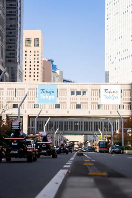 Official Japan Go-Kart Through Shibuya / Shinjuku - Tokyo traffic changes the pace