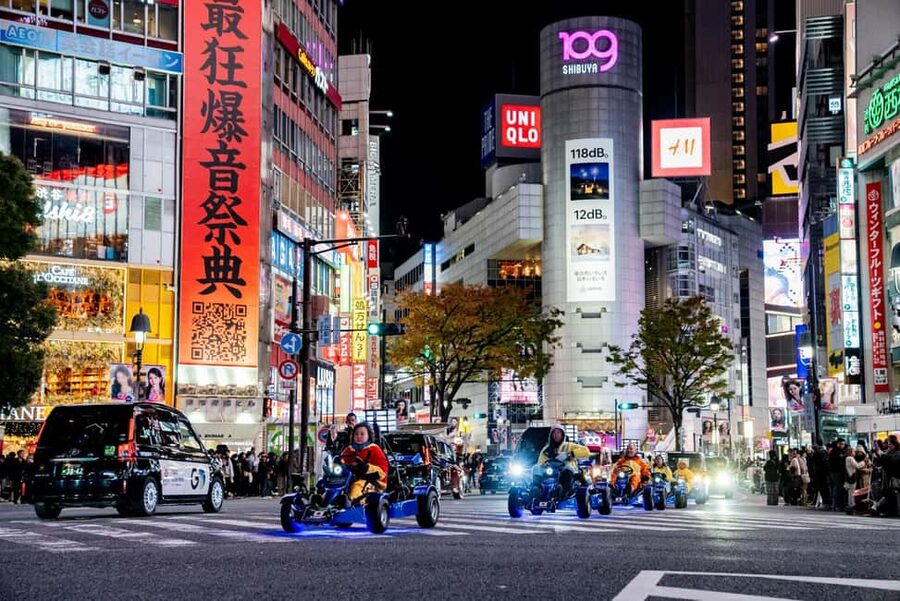 Official Japan Go-Kart Through Shibuya / Shinjuku - What your $122 pays for