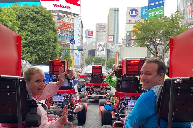 Official Street Go-Kart in Shibuya - Omotesando gives you the prettiest streets