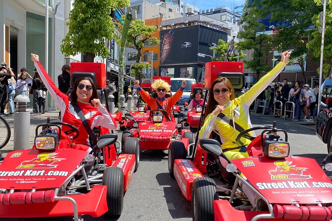 Official Street Go-Kart Tour - Osaka Shop - Shinsaibashi: shopping streets from a low seat