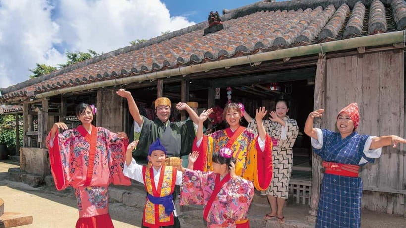Okinawa: Churaumi Aquarium, Ryukyu Village & Manza Bus Tour - Okashigoten and the Beniimo Tart Stop