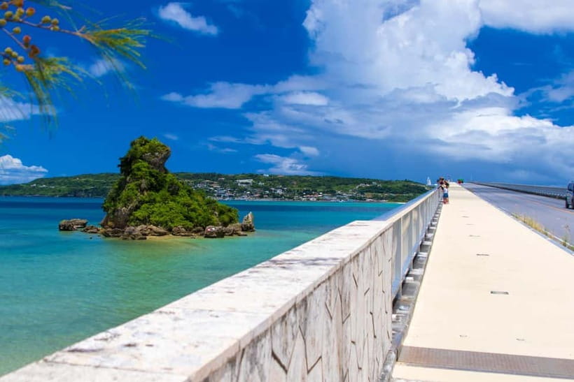 Okinawa Churaumi or Tropical, Kouri American Village BusTour - One bus, many sides of Okinawa