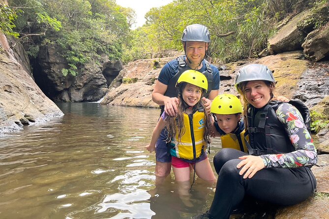 Okinawa Iriomote Half Day Splash Canyoning - Waterfall jumps and close-up power