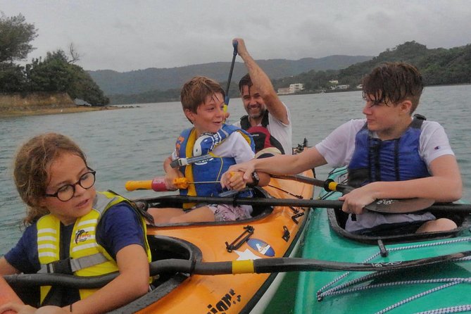 Okinawa: Kayak Mangroves & Ocean Native-English Private Tour - Choosing between calm water and rolling sea