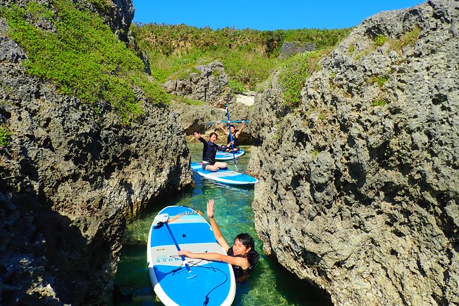 Okinawa Miyakojima Half Day SUPor Canoe & Sea Turtle Snorkeling (Half Day Set) - SUP or canoe at the second field