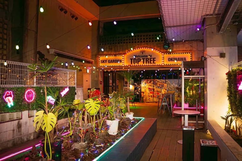 Okinawa:Sky BAR TOPTREE Nightclub Entry Ticket+Drink & VIP - Small details that can make the night easier