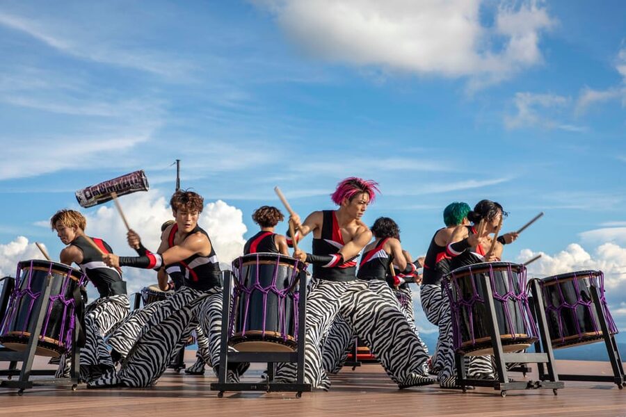 Open-air theater "Tao- no-Oka" Drum TAO Live performance - Why TAO-no-Oka feels different from a normal concert