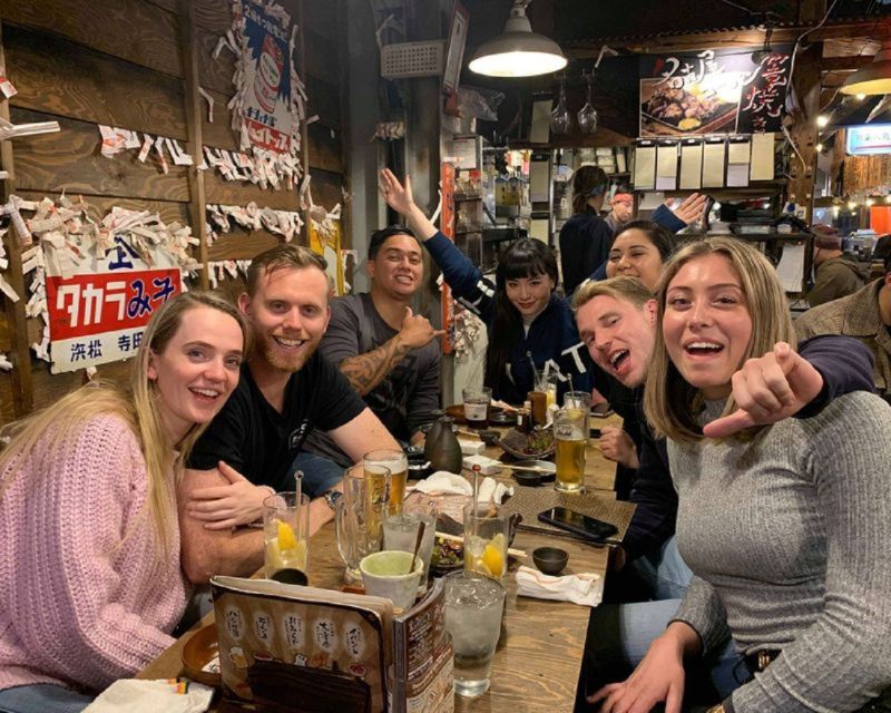 Osaka: Bar-Hopping Night Tour in Namba - First stop: kushikatsu and a local drink