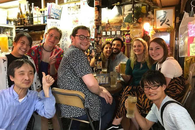 Osaka Bar Hopping Night Walking Tour in Namba (3 bars, 6 tastes) - Hozenji Yokocho: atmosphere over polish