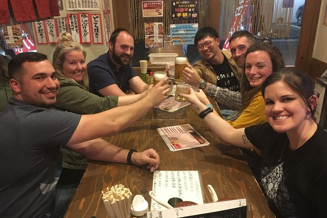 Osaka Bar Hopping Night Walking Tour in Namba (3 bars, 6 tastes) - Is $98.66 a fair price?