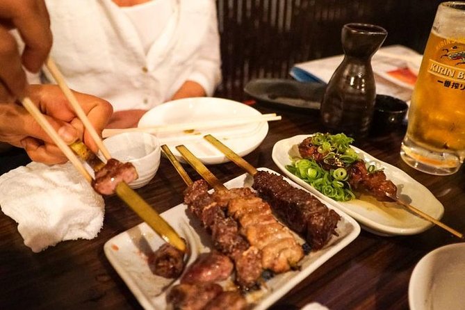 Osaka Bar Hopping Night Walking Tour in Namba (3 bars, 6 tastes) - The first hour: three bars in Minami