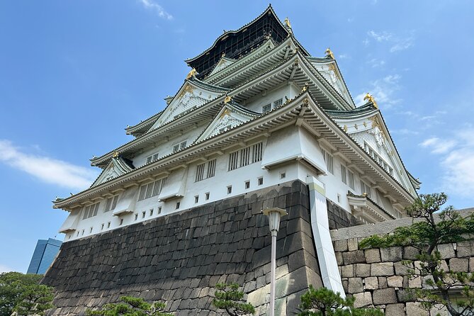 Osaka Castle Walking Tour and Castle Tower Admission - Inside the main keep and up to the city view