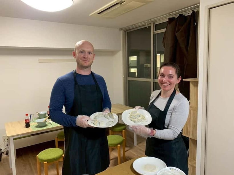 Osaka: Cooking Class Ramen & Gyoza Course in Nanba - Ramen from flour, gyoza with careful folds