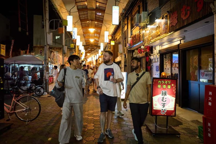 Osaka: Dark Side of Osaka Night Walking Tour - Jyanjyan Yokocho and the old Osaka mood