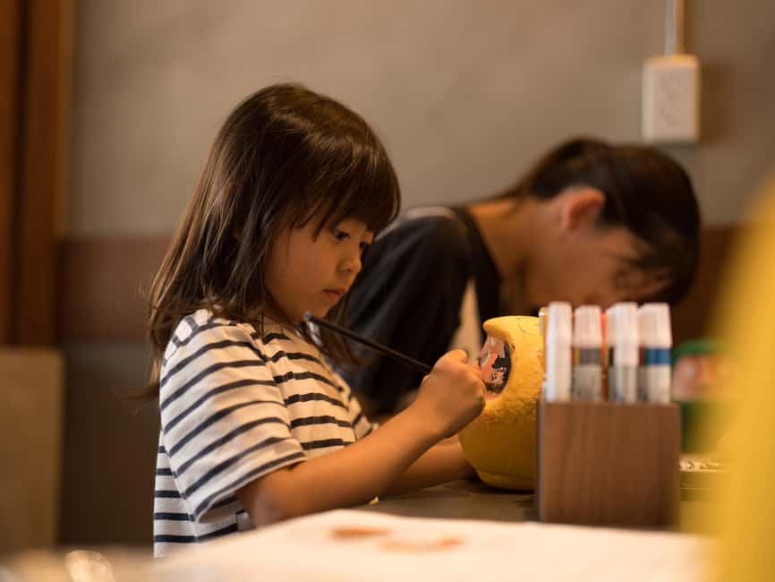 Osaka Daruma Workshop — Paint Your Own Good-Luck Daruma - The creative process is calmer than the city outside