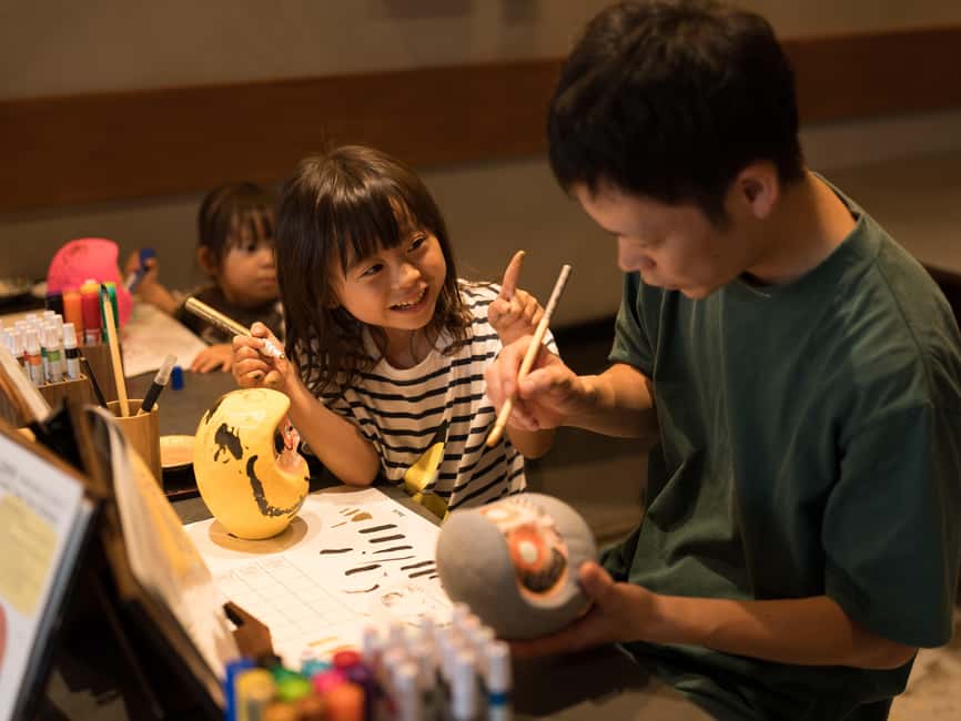 Osaka Daruma Workshop — Paint Your Own Good-Luck Daruma - What happens during the 90 to 110 minute session