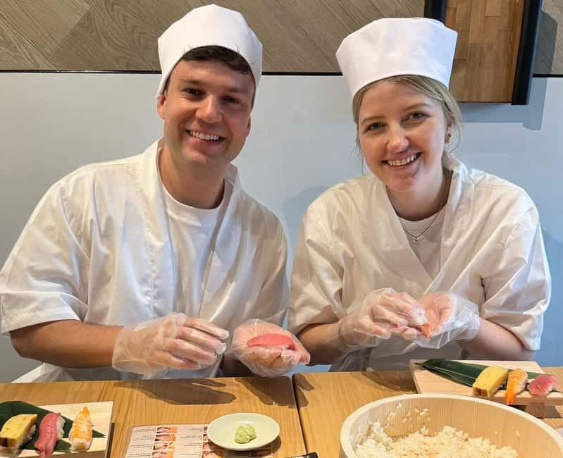 Osaka Dotonbori: Sushi Making Experience - A 90-minute sushi lesson in the heart of Dotonbori